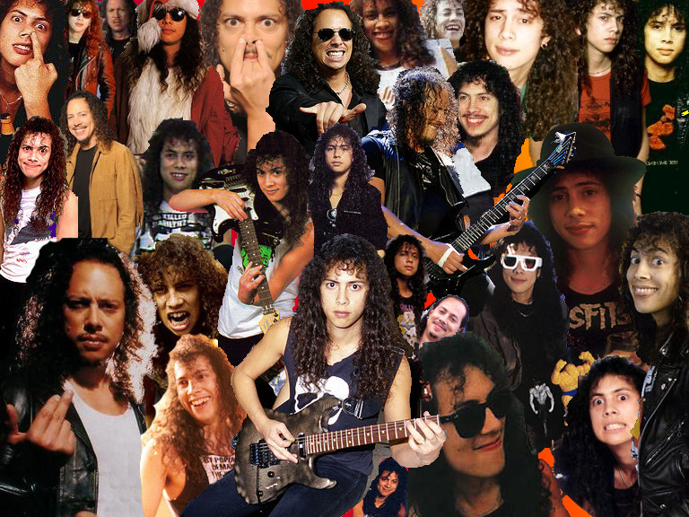 Kirk Hammett Collage