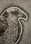 Native Symbols of the hawk by EdwardElricFan