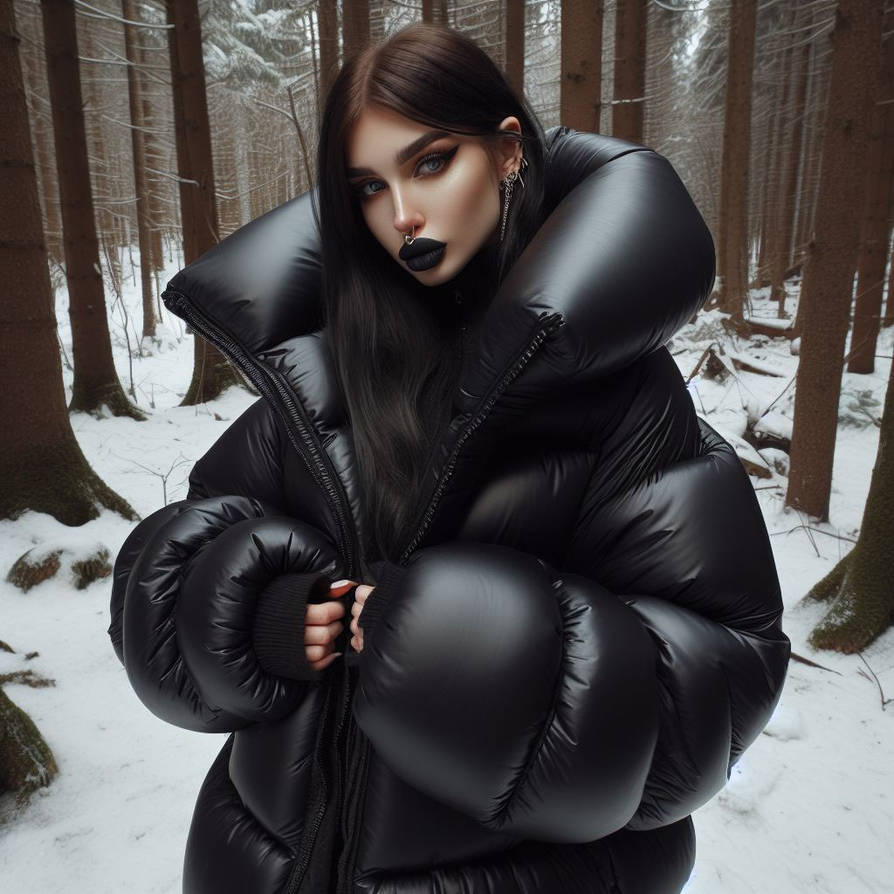 Deviantart Zjacket Puffy jacket girl by monstertruck32 on DeviantArt
