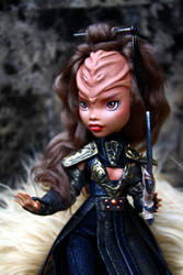 Custom Star Trek Klingon Monster High doll