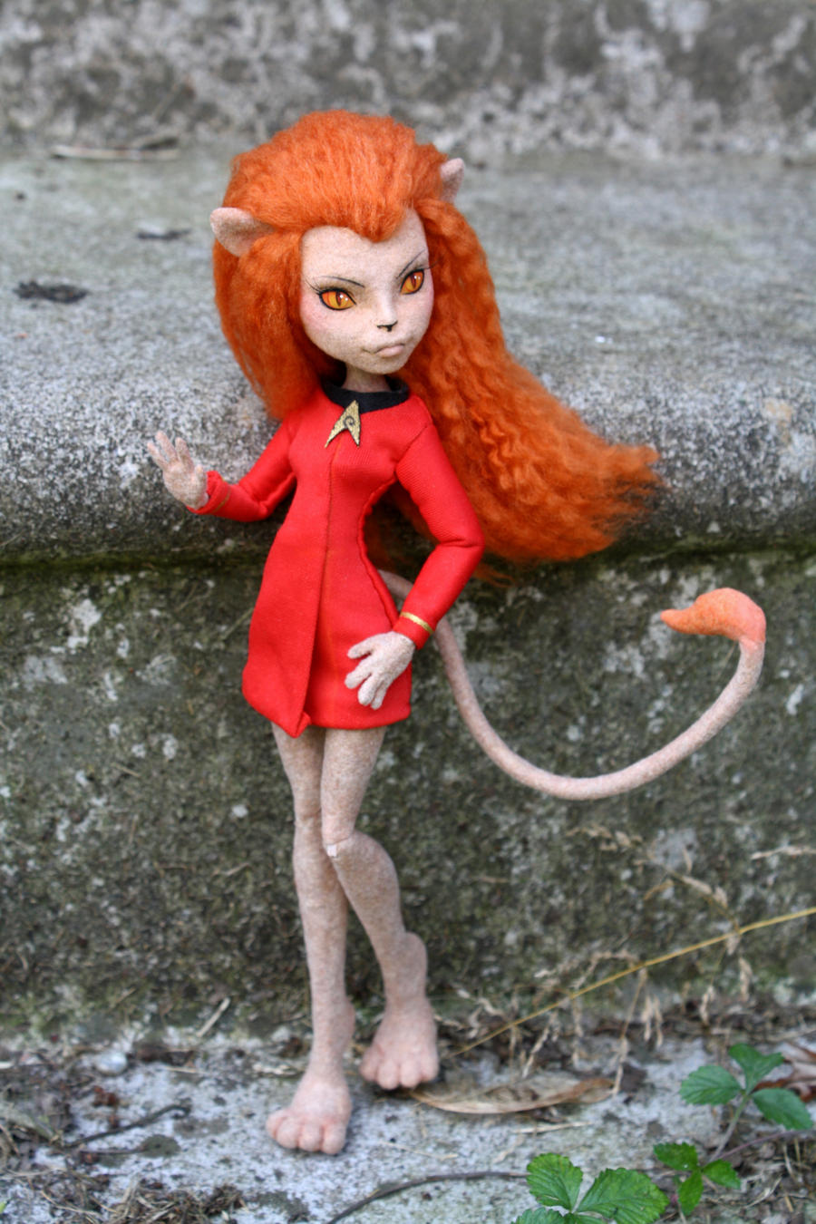 Star Trek M'ress custom doll. by cimmerianwillow on DeviantArt