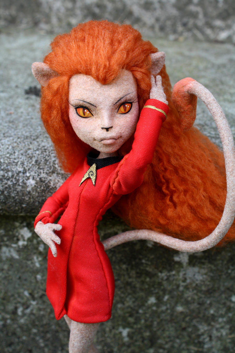 Star Trek M'ress custom doll. by cimmerianwillow on DeviantArt