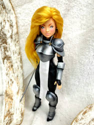 World Heroes Janne (Jeanne) custom doll