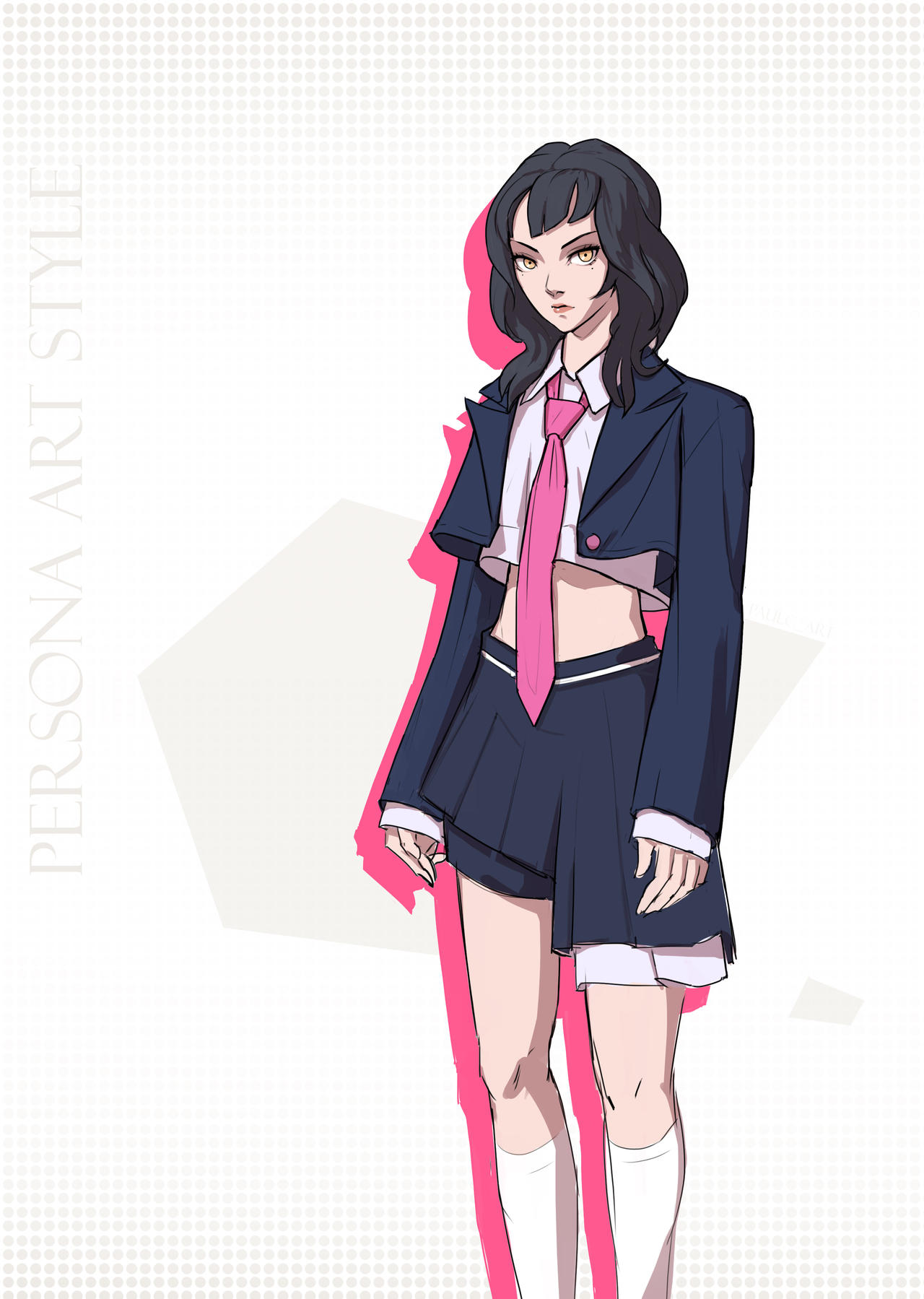 Persona Art Style by PaulNeo on DeviantArt