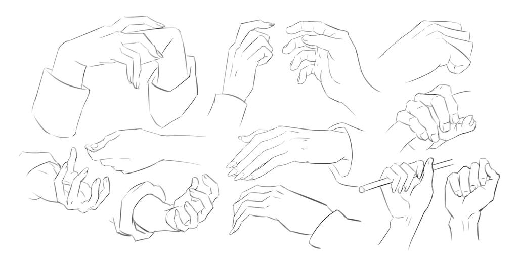Point Hand Anime Anime Hands Studies 6 by PaulNeo on DeviantArt