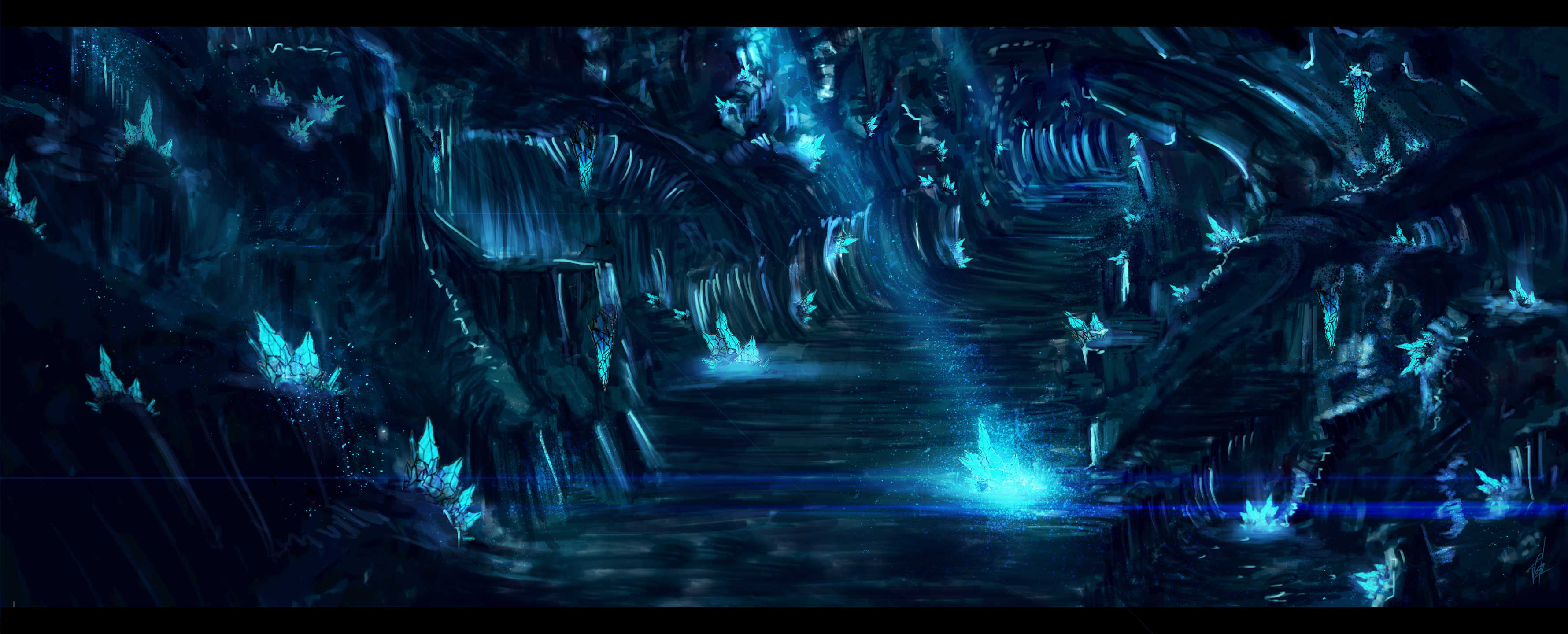 Crystal Cave by Joshualim91 on DeviantArt