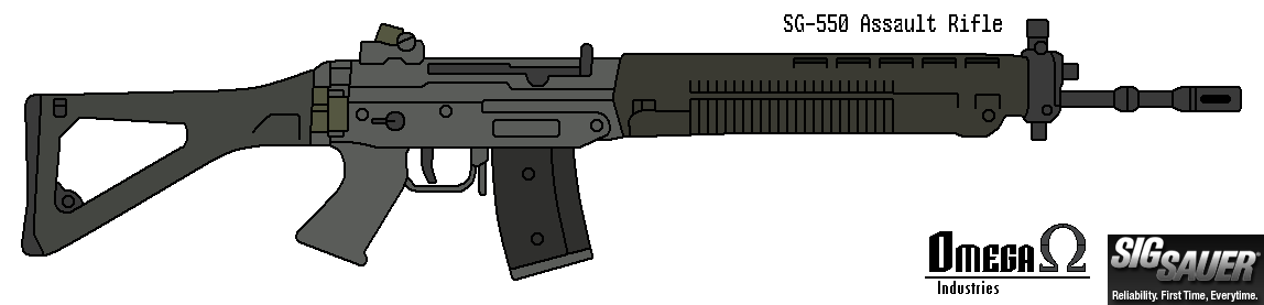 SIG SG 550 Assault Rifle