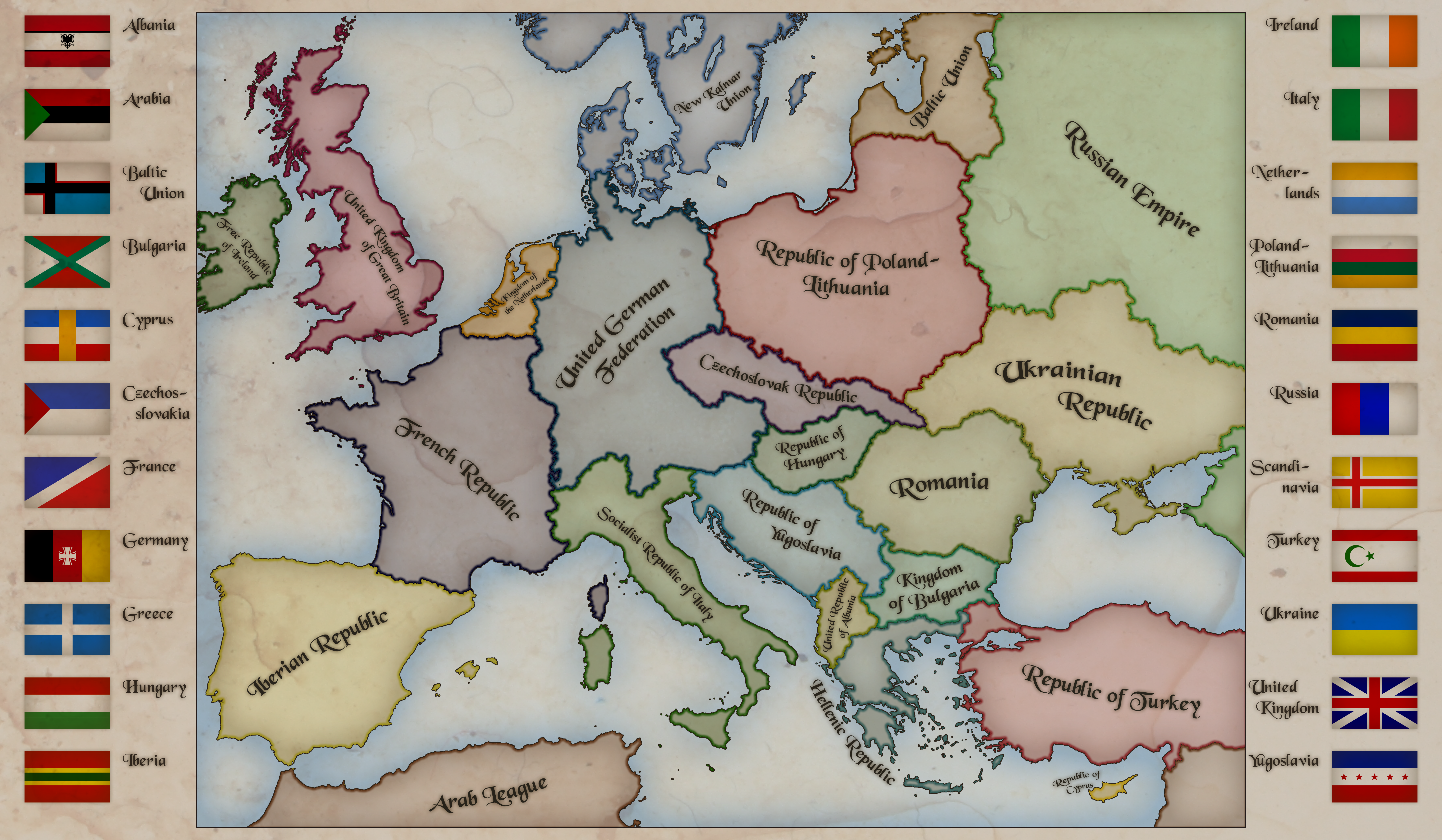 Alternate Europe