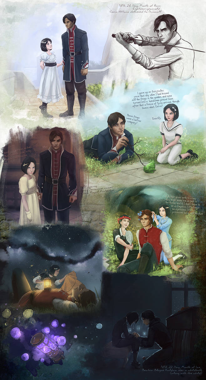 Raven and Swan (part 1) by ViaEstelar on DeviantArt