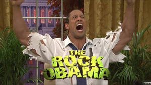 THE ROCK OBAMA