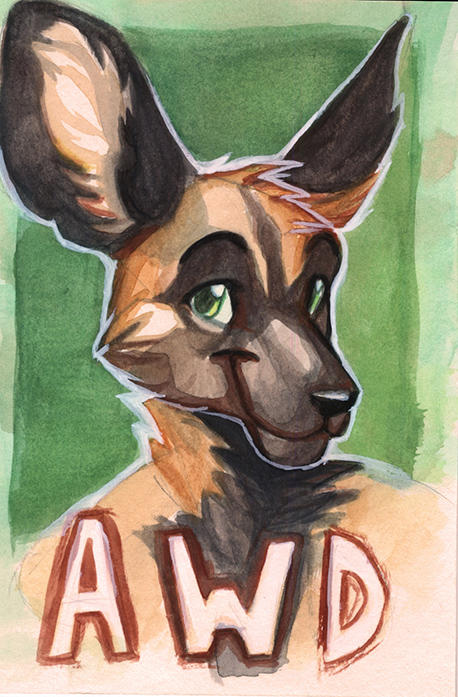 AWD Badge Painting