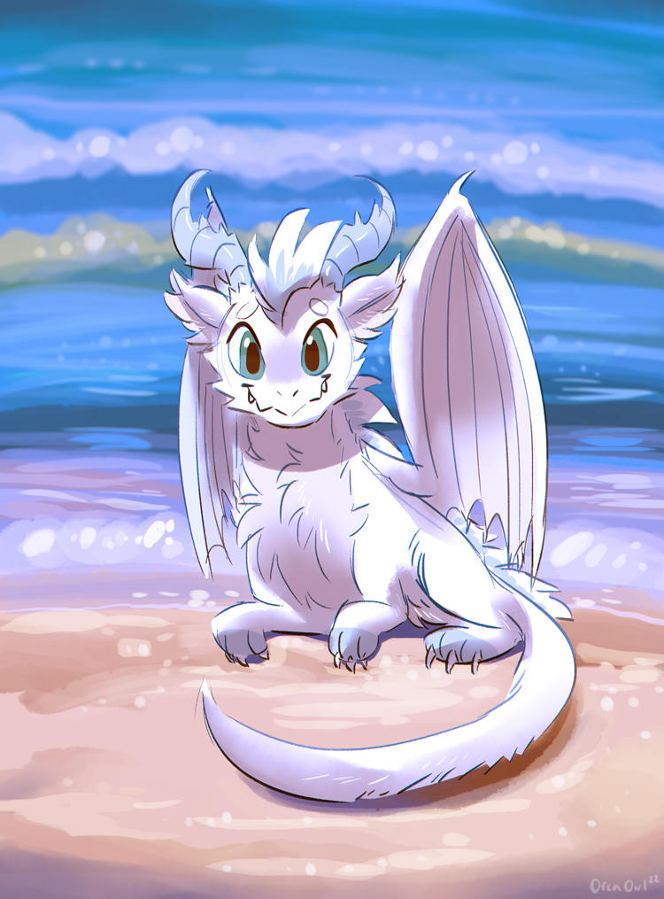 Snow Dragon Vacation by OrcaOwl on DeviantArt
