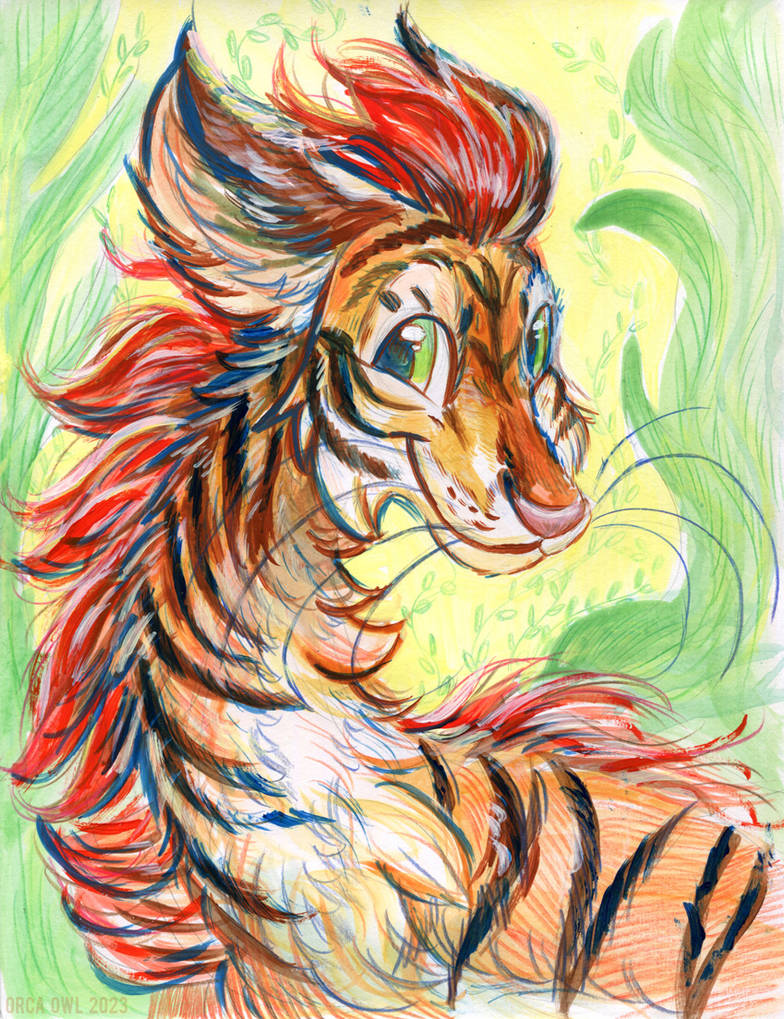 Tiger Dragon by OrcaOwl on DeviantArt