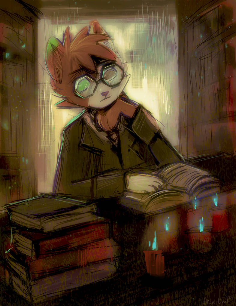 Magic Library by OrcaOwl on DeviantArt