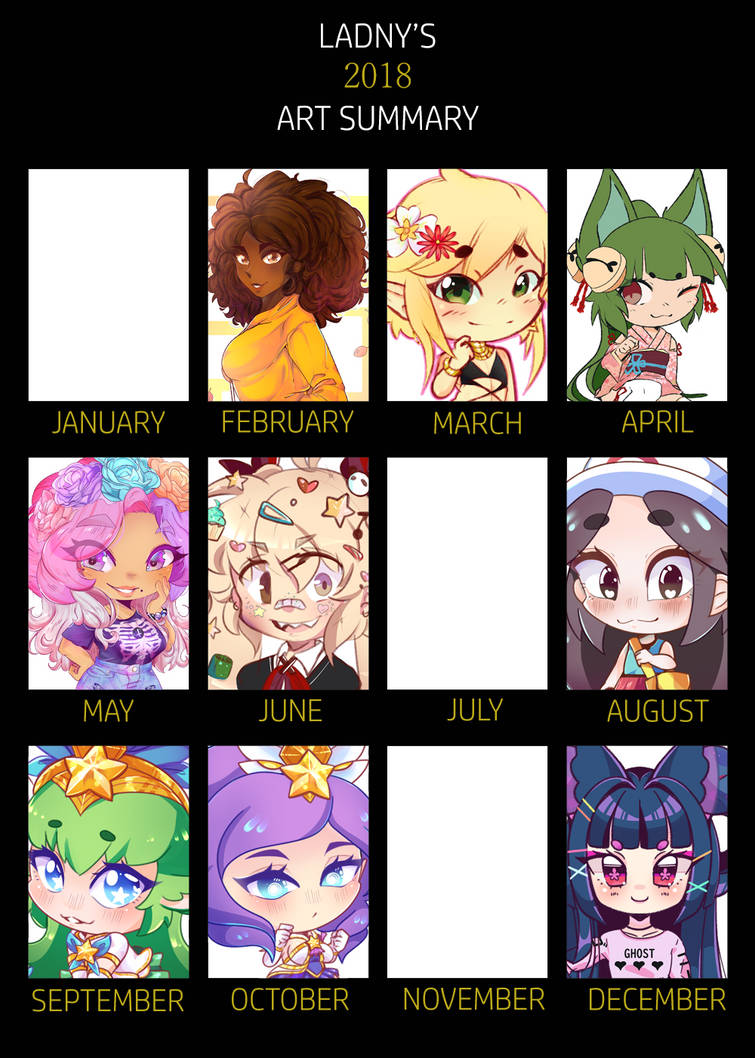 2018 Art Summary by ladny