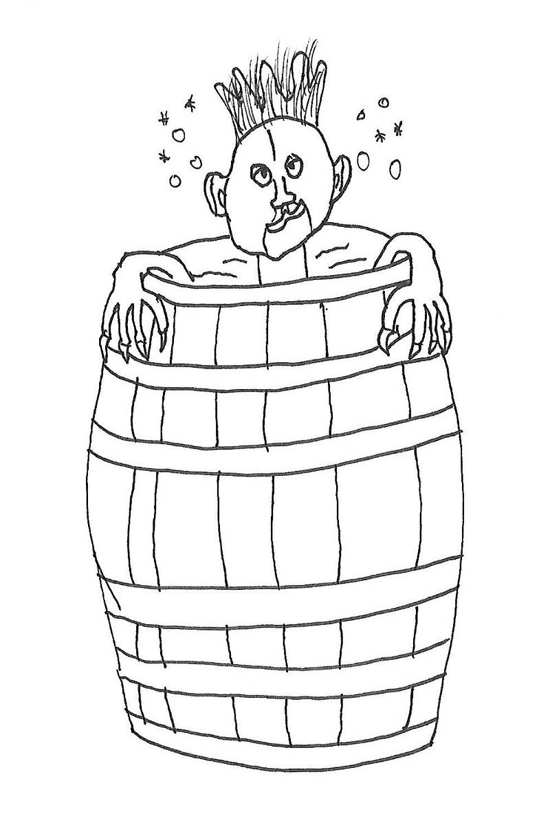 Barrel troll