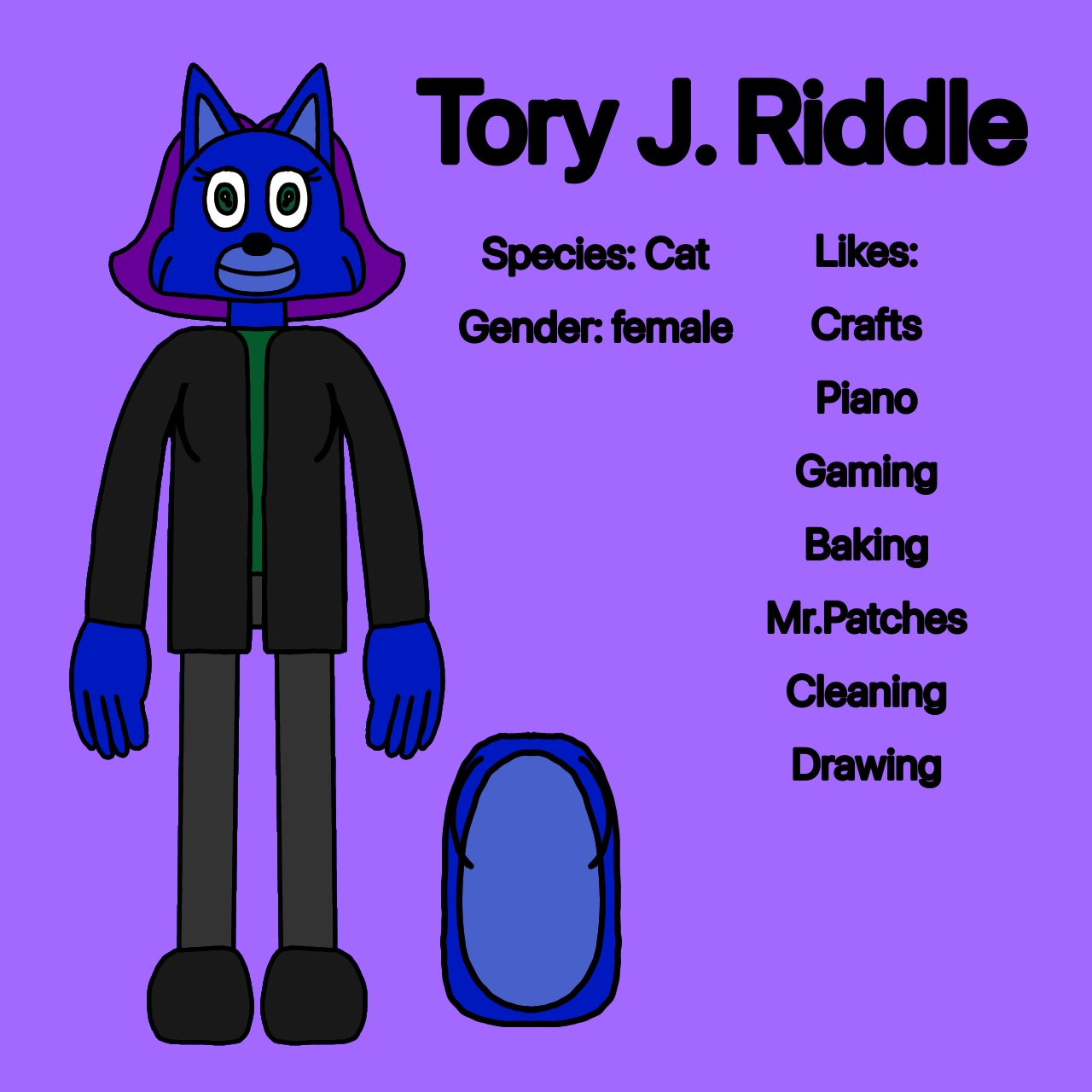 Tory Riddle Reference Sheet by Toryriddlebowser on DeviantArt