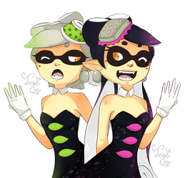 Squid sisters Callie and Marie - Splatoon