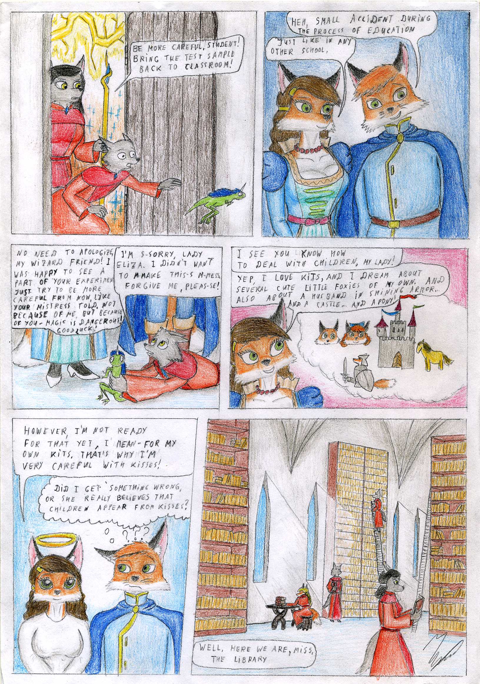 Foxes in the Tower. Pg 22