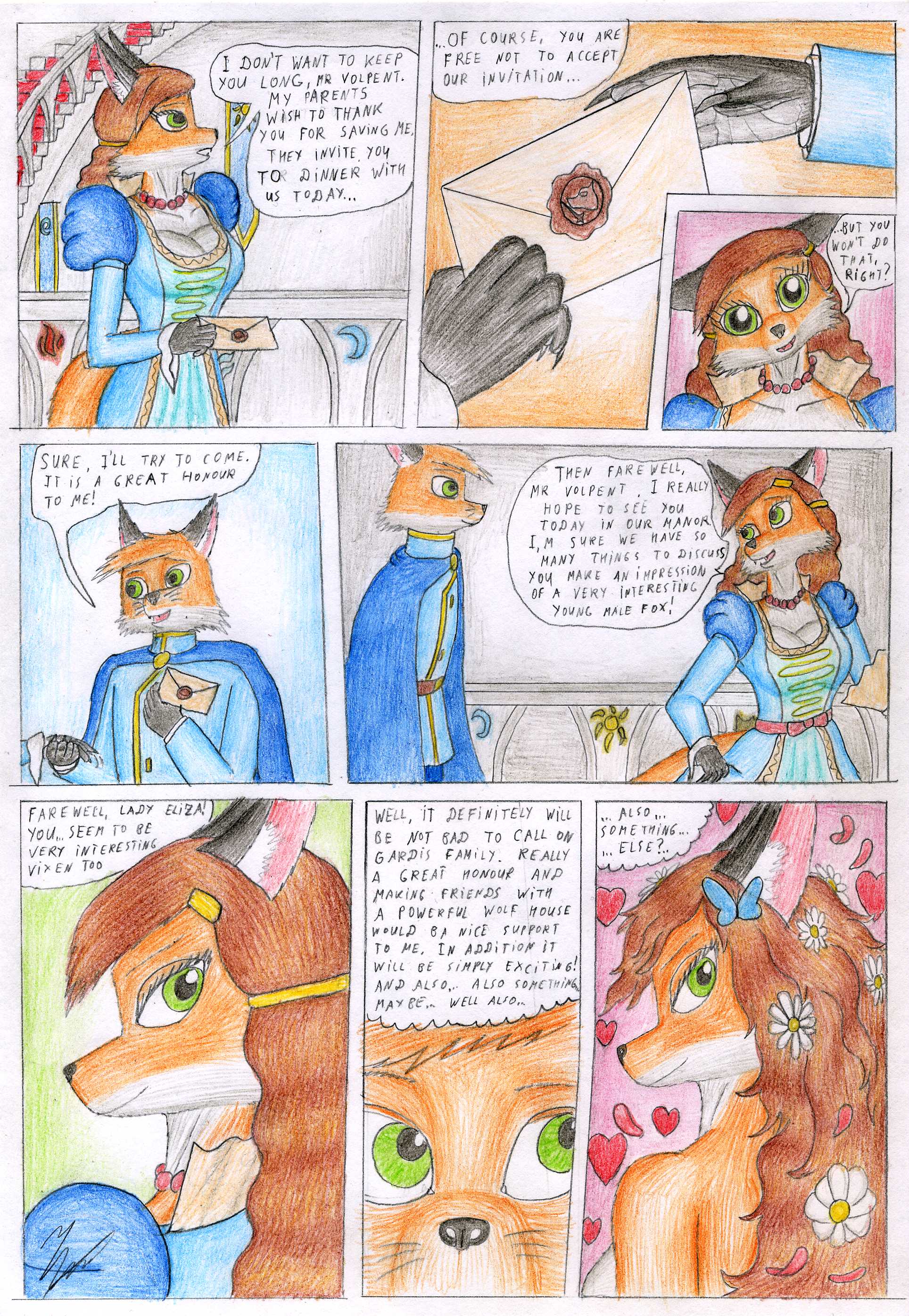 Foxes in the Tower. Pg 23