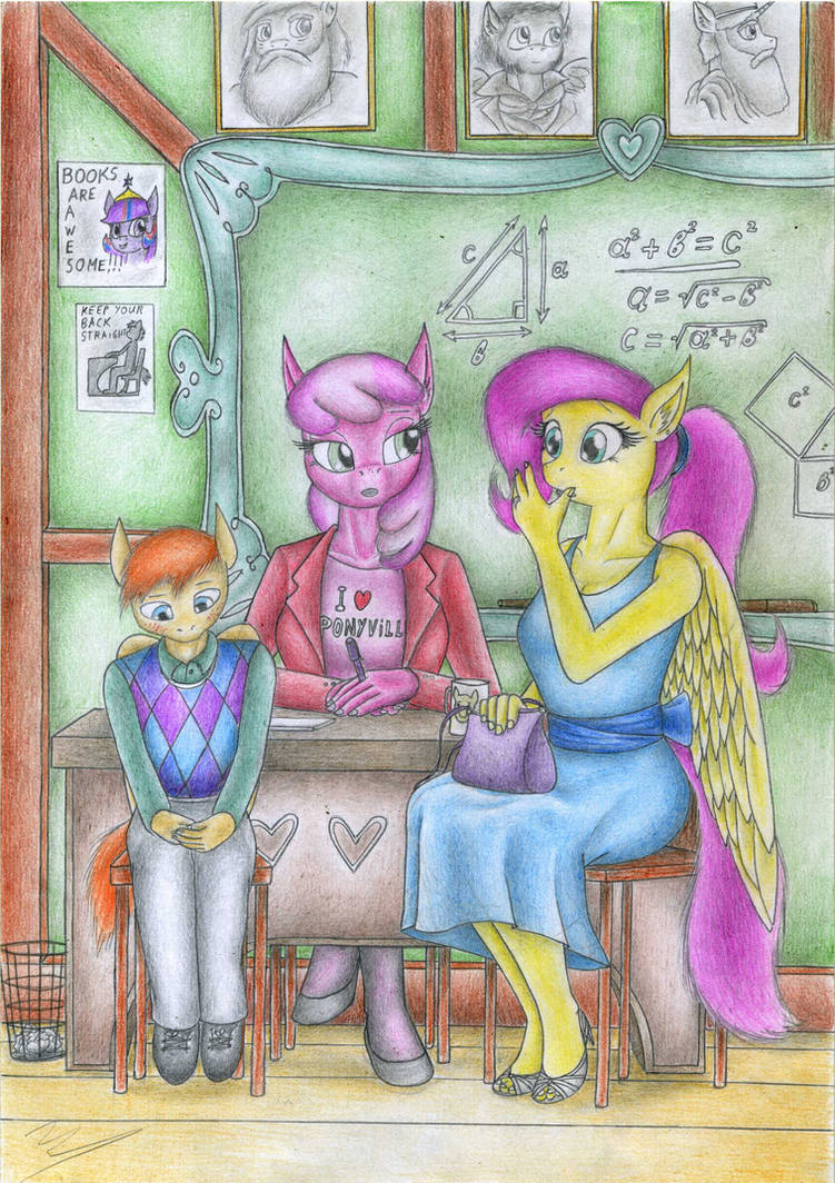 To School with Parents by Sinaherib on DeviantArt