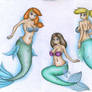 Three Newbie Mermaids
