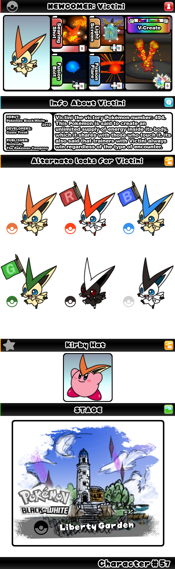 Newcomer Victini