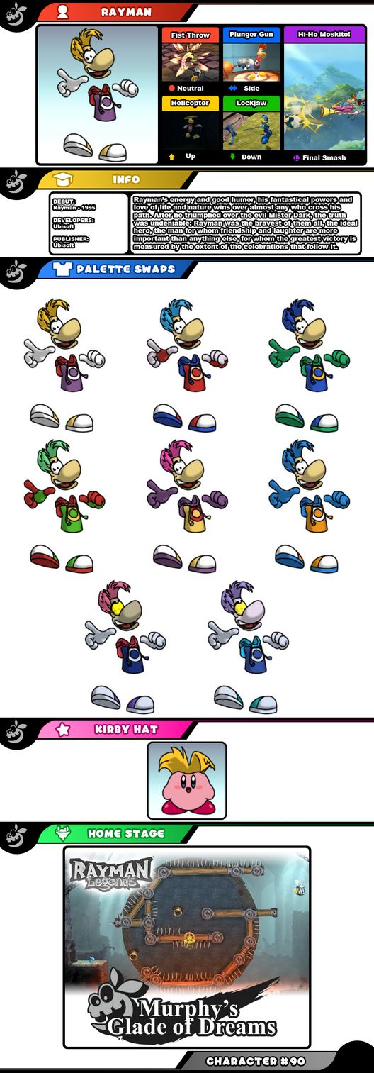 Newcomer Rayman by evilwaluigi on DeviantArt