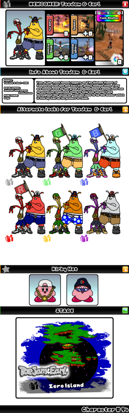 Newcomer ToeJam And Earl By Evilwaluigi On DeviantArt