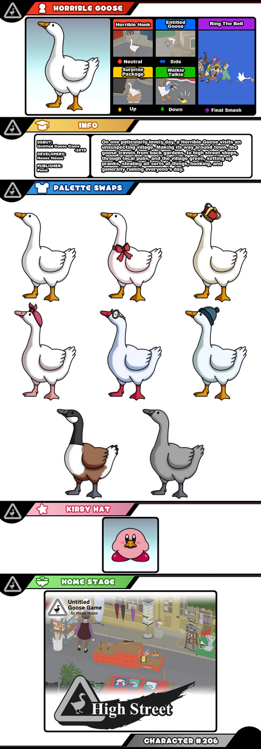 The Goose From Untitled Goose Game by kerobyx on DeviantArt