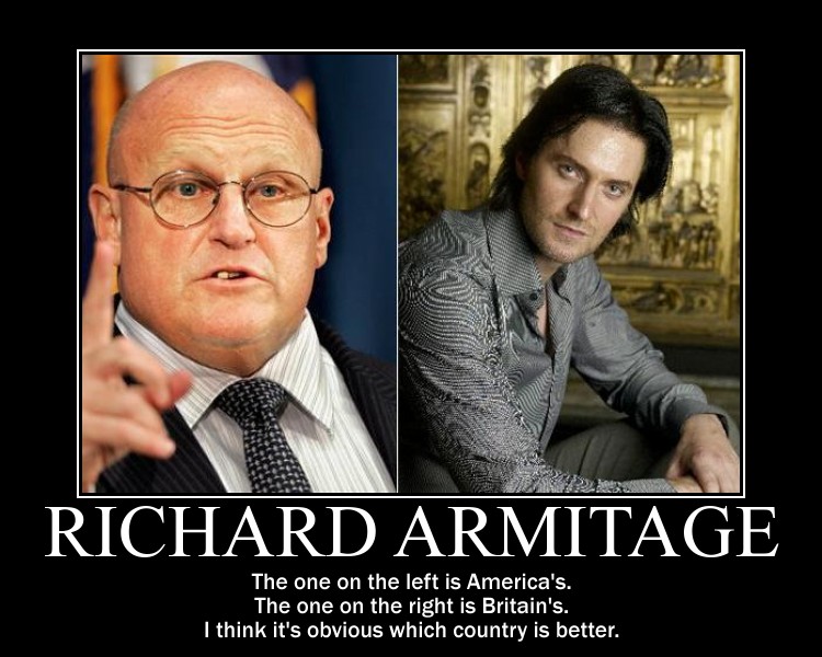 Richard Armitage demote