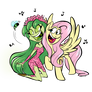 Judy and Fluttershy (C)