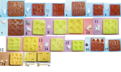 Custom mold design examples - set #3