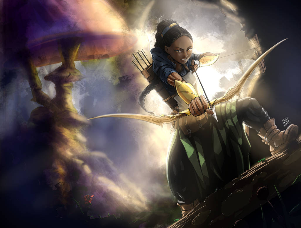 Fantasy Ranger Amazon by melbrins on DeviantArt