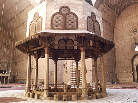 Sultan Hassan's Mosque Interior