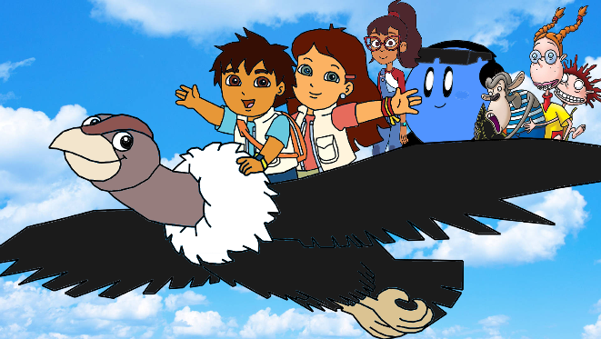 Justin R Condor Justin And Friends On A Condor by mayorquimby10 on DeviantArt