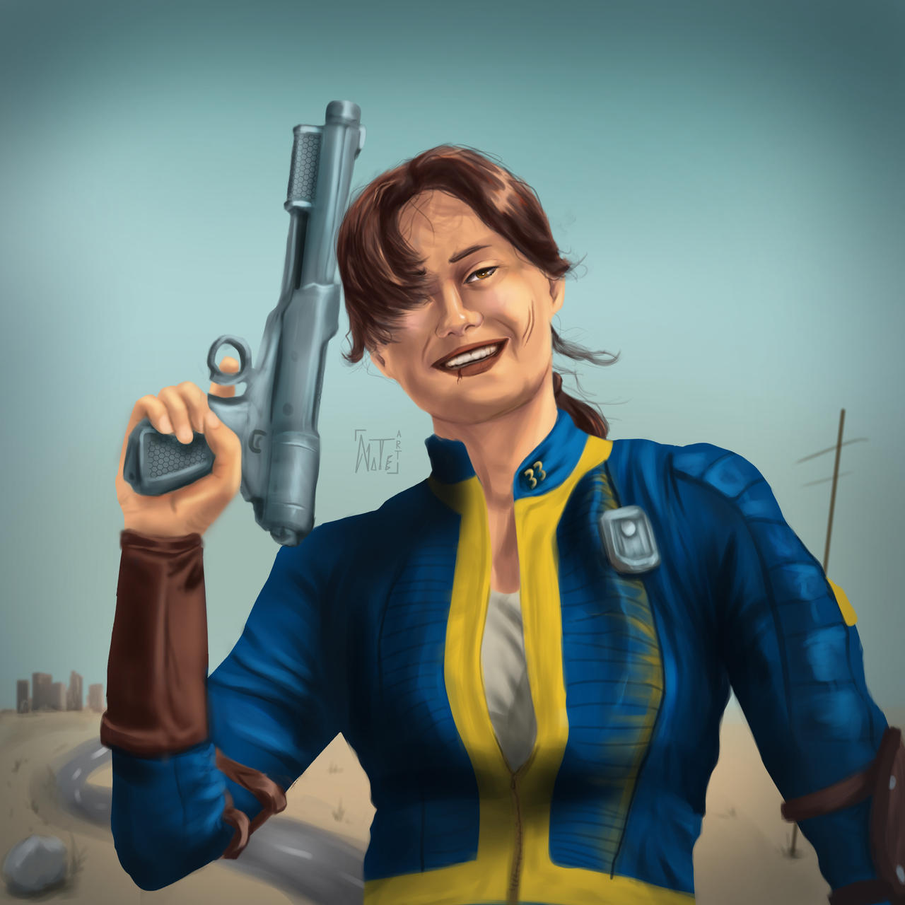 Lucy Fallout by nite-art on DeviantArt