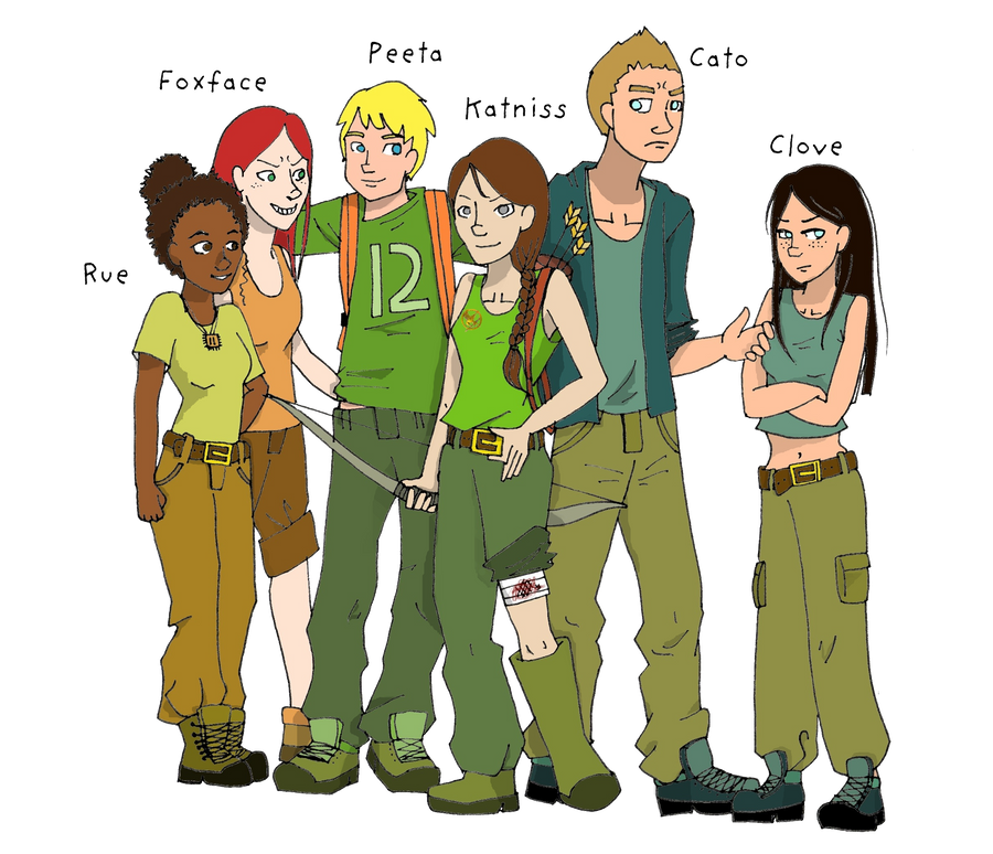 Tributes 74th Hunger Games Colored by BertMel on DeviantArt