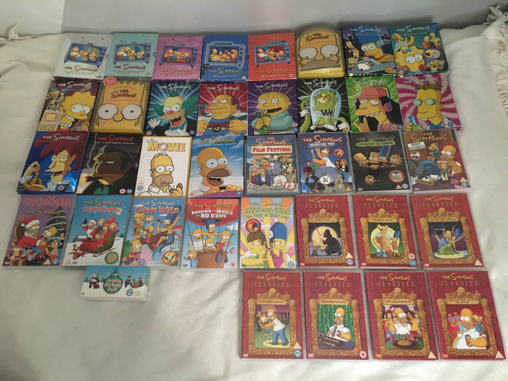 (OLD) The Simpsons DVD Collection (2019) by JennyRichardBlakina on ...