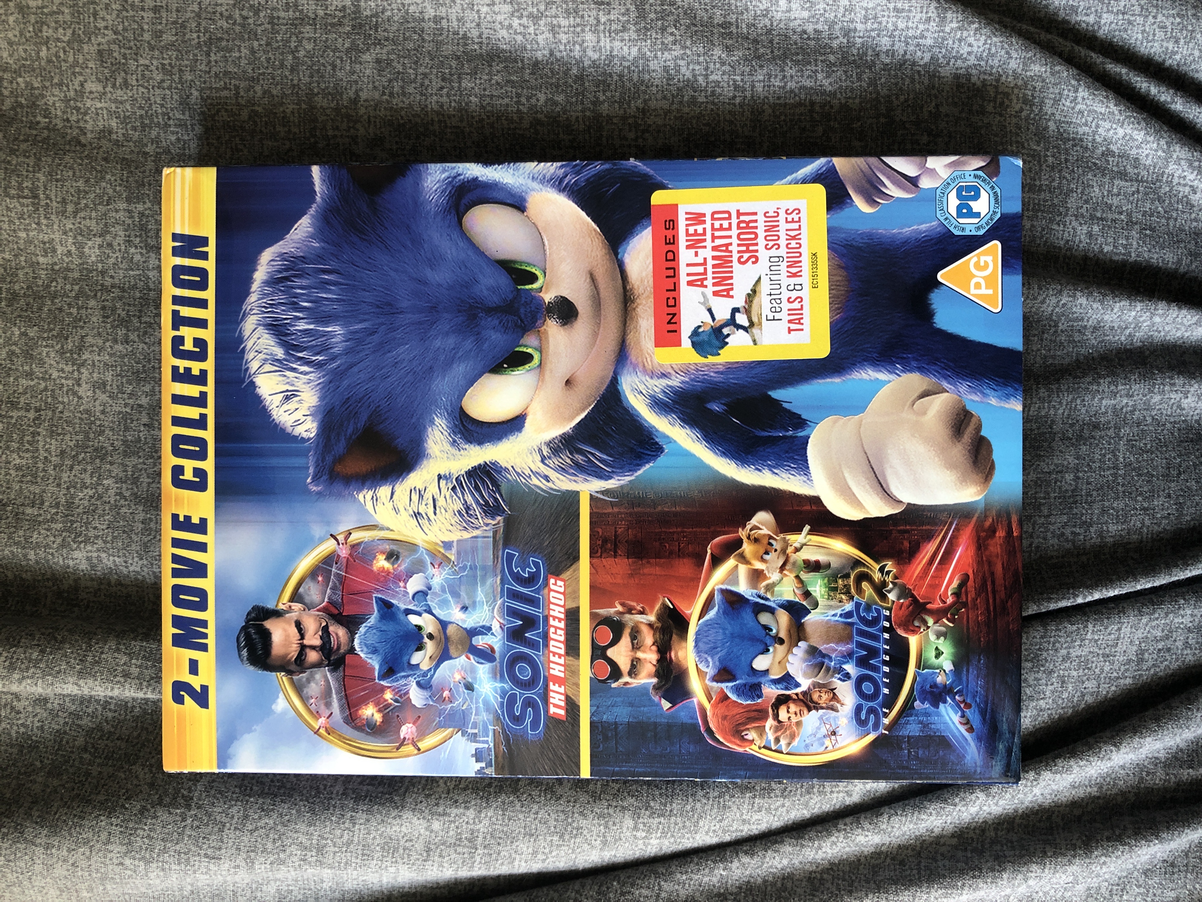 2 DVDs - Sonic 1 e 2 - O FIlme
