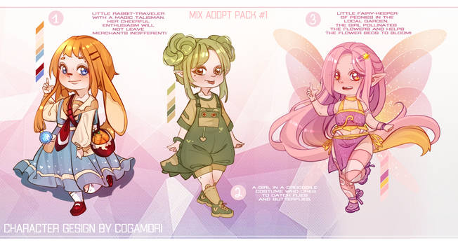 Mix adopt pack #1 [ CLOSED AUCTION ]