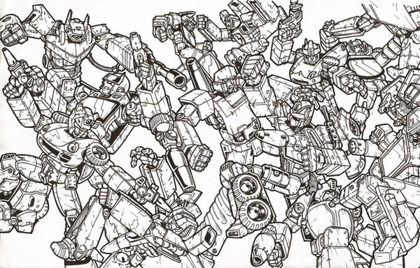 Transformer Deviantart Inks transformers by secowankenobi on DeviantArt