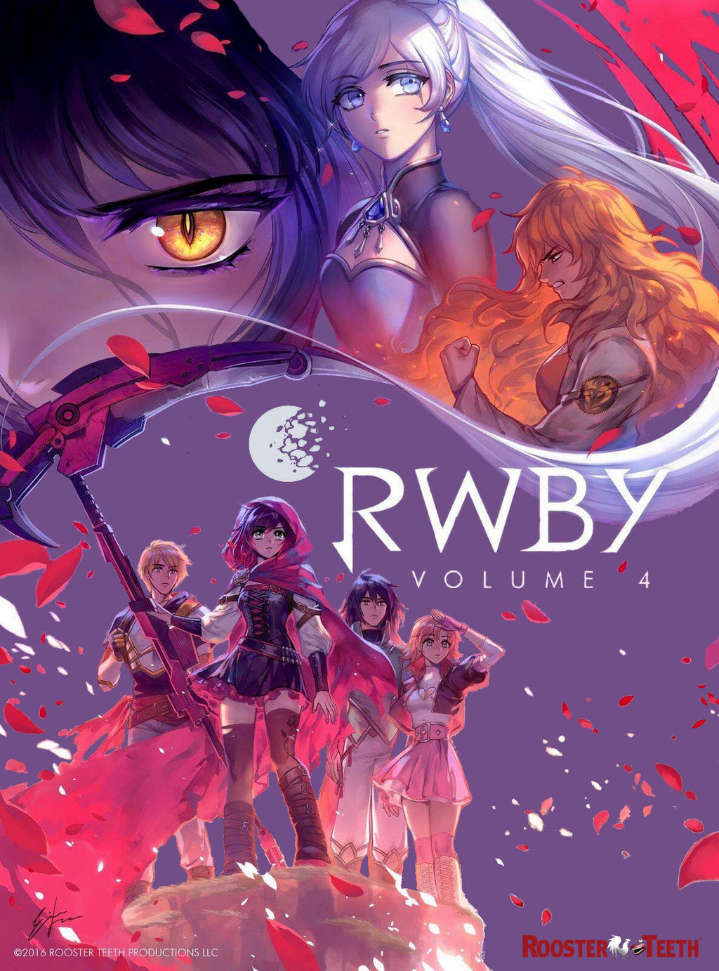 RWBY Volume 4 - Official Poster (Fan Edit) by RaidenRaider on DeviantArt