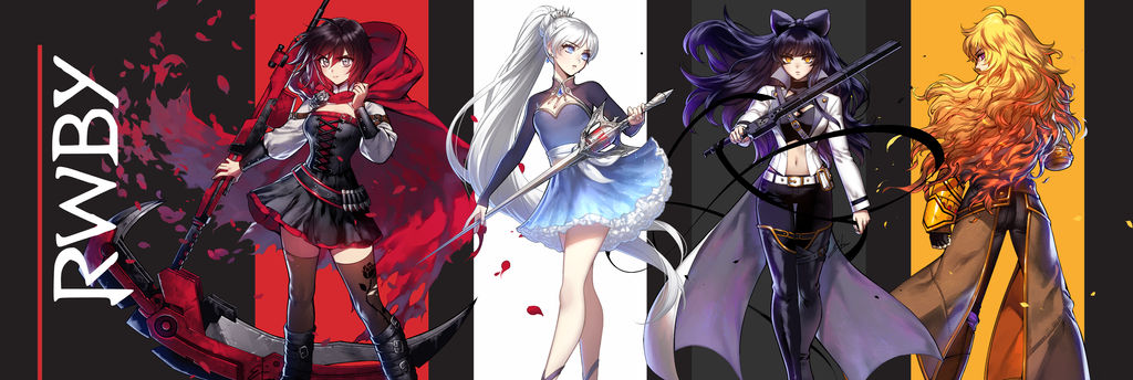 Team Rwby Poster RWBY Volume 4 - Fan Poster #2: Team RWBY by RaidenRaider on DeviantArt