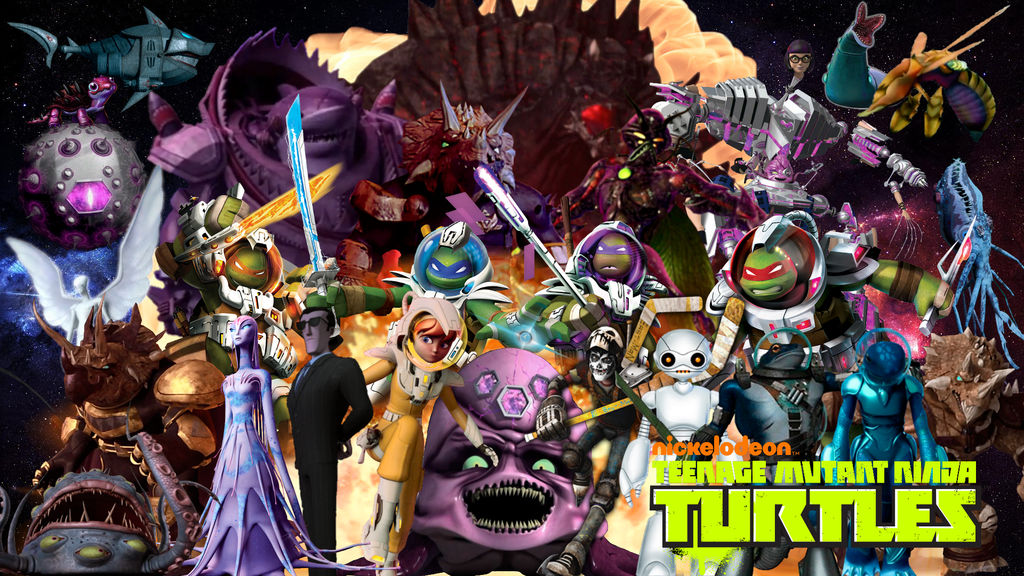 TMNT 2012 - Turtles in Space Arc Fan Poster by RaidenRaider on DeviantArt