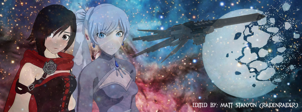 RWBY - Ruby And Weiss Facebook Banner Fan Poster by RaidenRaider on ...