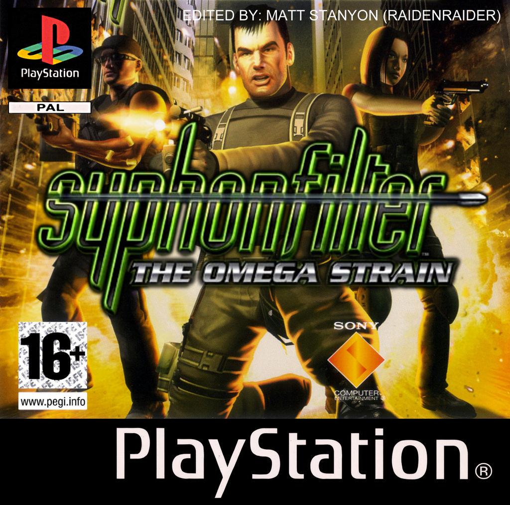 Syphon Filter The Omega Strain - Japan PS2 Cover by RaidenRaider on  DeviantArt