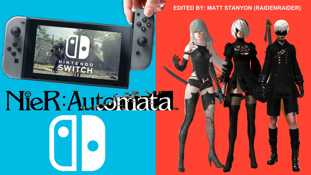 Nier Automata Nintendo Switch Fan Poster By Raidenraider On Deviantart