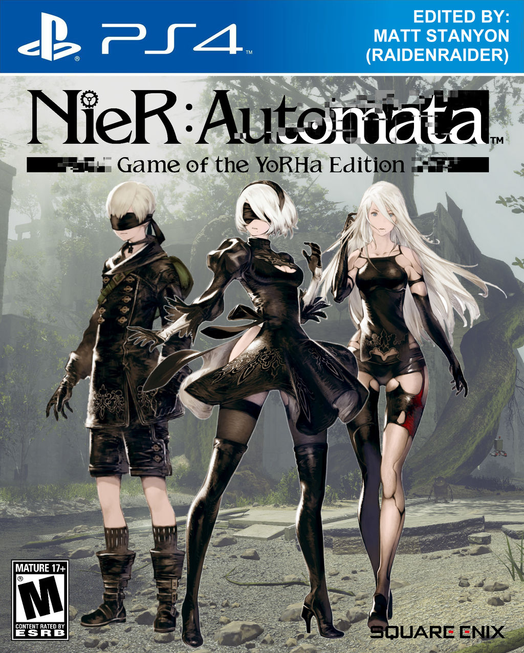 Nier Automata Game Of The Yorha Edition Cover By Raidenraider On Deviantart Nier Automata Game Of The Yorha Edition Cover By Raidenraider On Deviantart