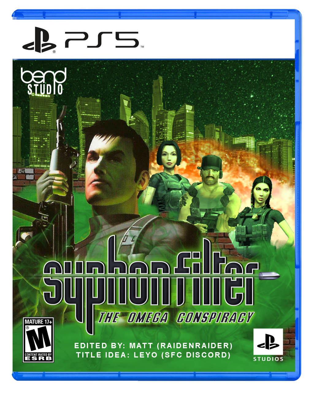 Syphon Filter The Omega Strain - PC Cover #1 by RaidenRaider on DeviantArt
